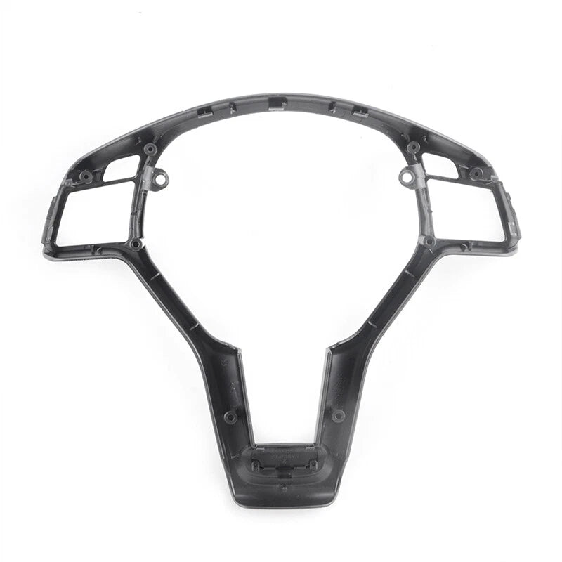 Steering Wheel Trim Cover for 2012-2014 Mercedes Benz W176 W204 W212 Black