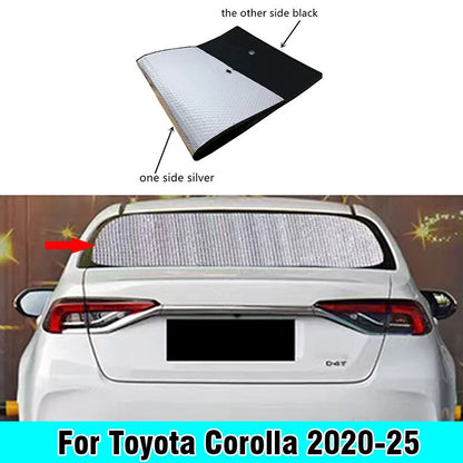 Rear Windshield Privacy Sunshade Cover for Toyota Corolla (2020–2025)