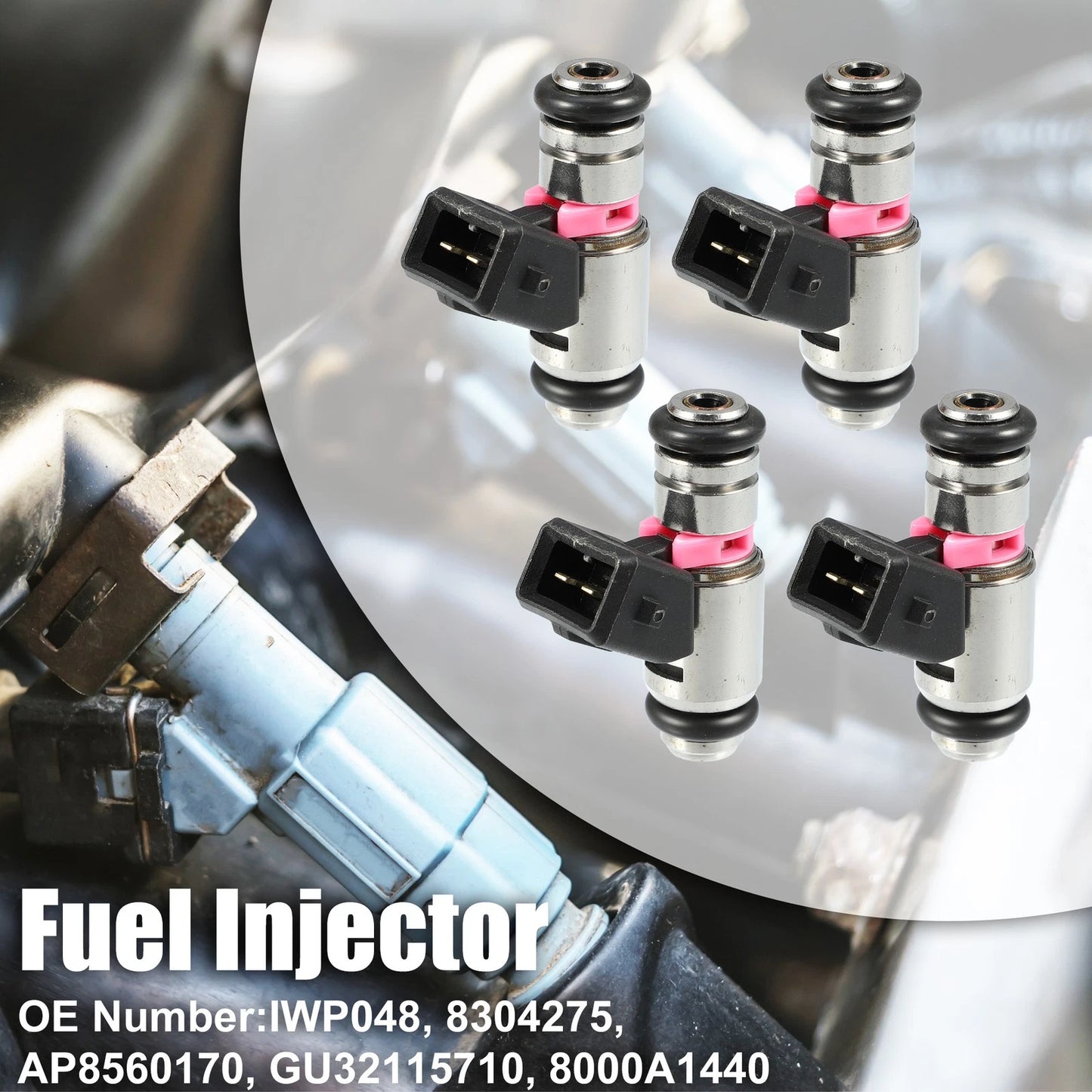 Fuel Injectors 4 x for Motorcycle