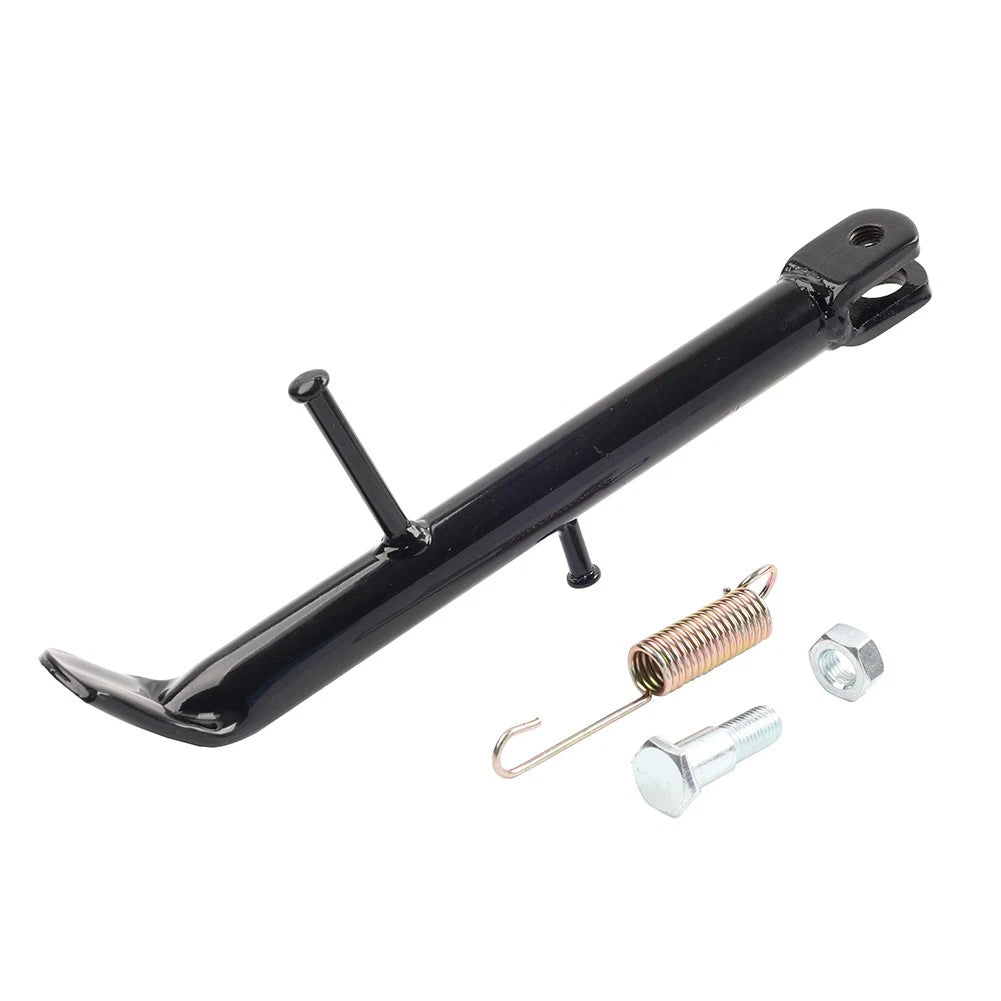Side Support Stand Kickstand with Spring Bolts for Suzuki GN125 GS125
