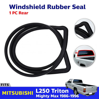 Rear Windscreen Glass Seal Rubber Fits 1986-1996 Mitsubishi Triton L250 K14 Ute