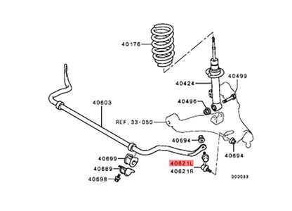 Stabilizer Link for Mitsubishi Pajero Sport (2008-2014)
