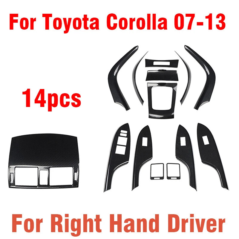 Interior Trim Cover 14X RHD for Toyota Corolla (2007–2013)