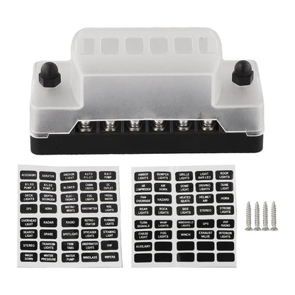 Flame retardant fuse holder for cars and boats