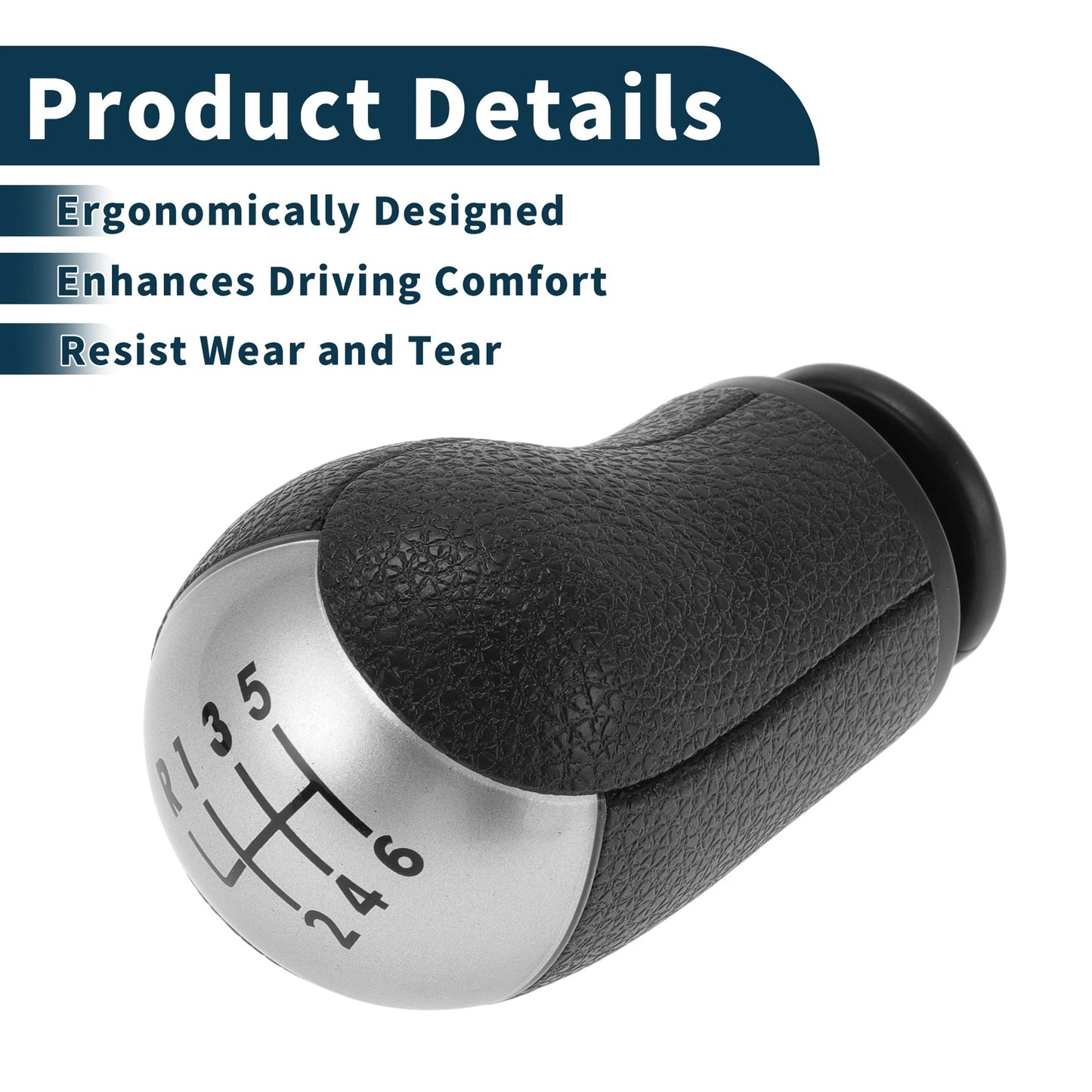 Manual Transmission Gear Shift Knob for Ford Mustang (2015-2023)