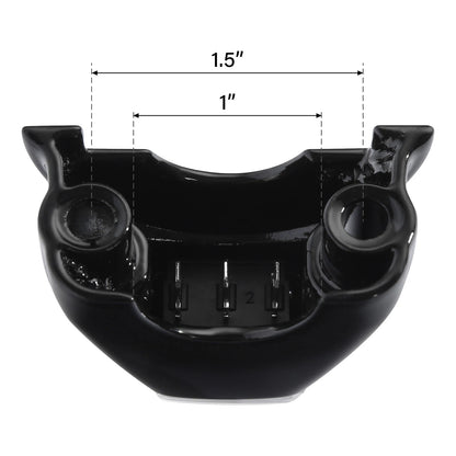 Black Clutch Bracket Control Switch Button for Harley Touring Street Glide