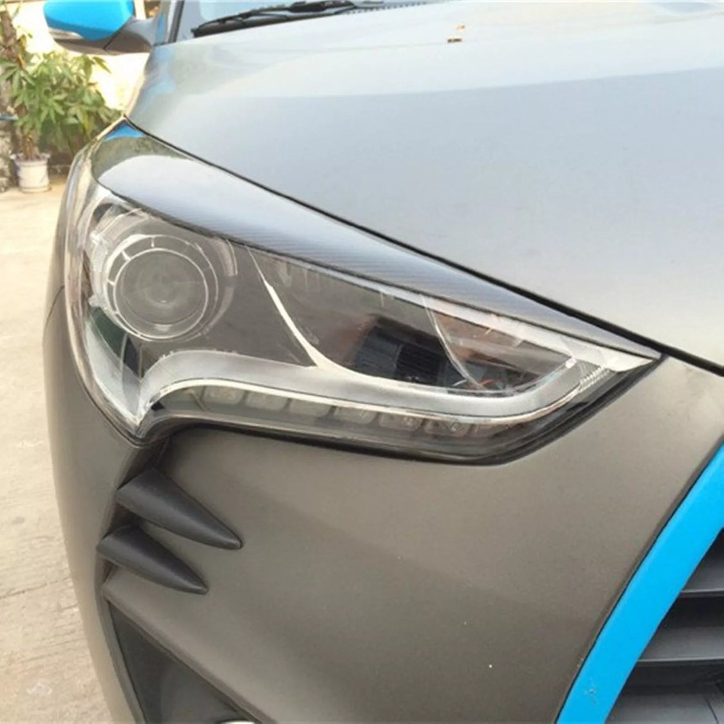 Headlight Eyelid Trim Cover for Hyundai Veloster (2011-2017)