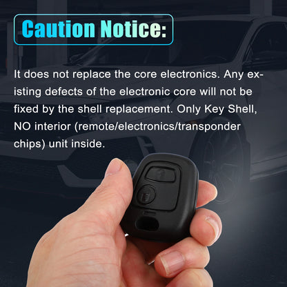 Keyless Entry Remote Key Shell Cover for Peugeot Citroen