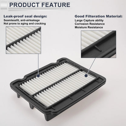 1 Pcs Car Engine Air Filter for Chevrolet Aveo 1.6L (2004 - 2011)