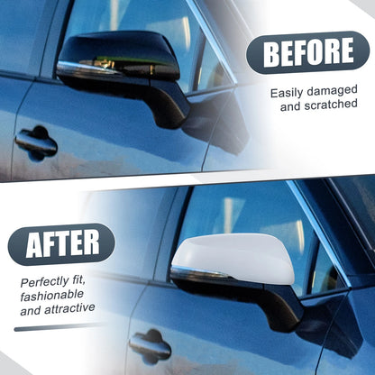 Right Side Car Mirror Cover Cap for Toyota RAV4 2019-2023
