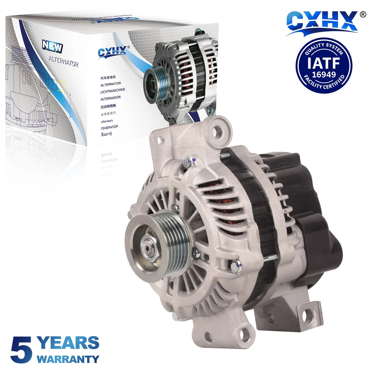 Alternator for Mazda 6 GG GY 2.3L Petrol L3-VE (2002-2008)