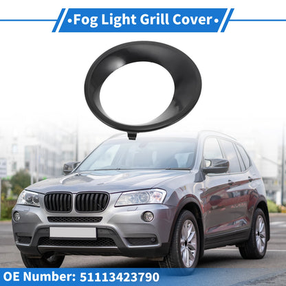 Front Right Fog Light Grill for BMW X3 (2007-2010)