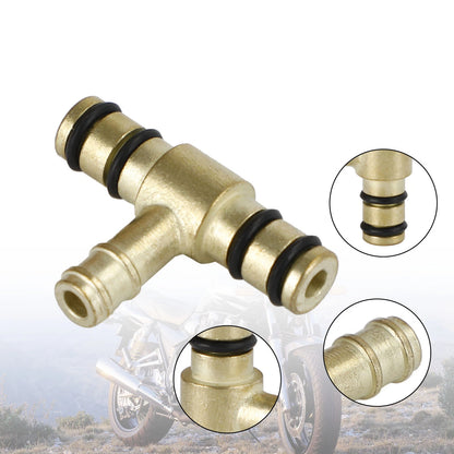 Brass Fuel Tee for Yamaha FJ600 XS750 XS1100 (1984-1985)