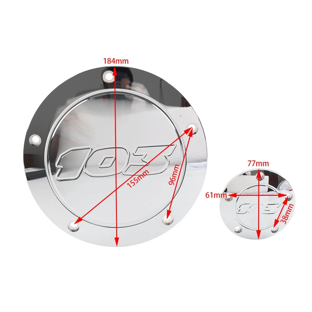 Derby Cover Timing Timer for Harley Dyna Softail Touring 1999-2017 Chrome