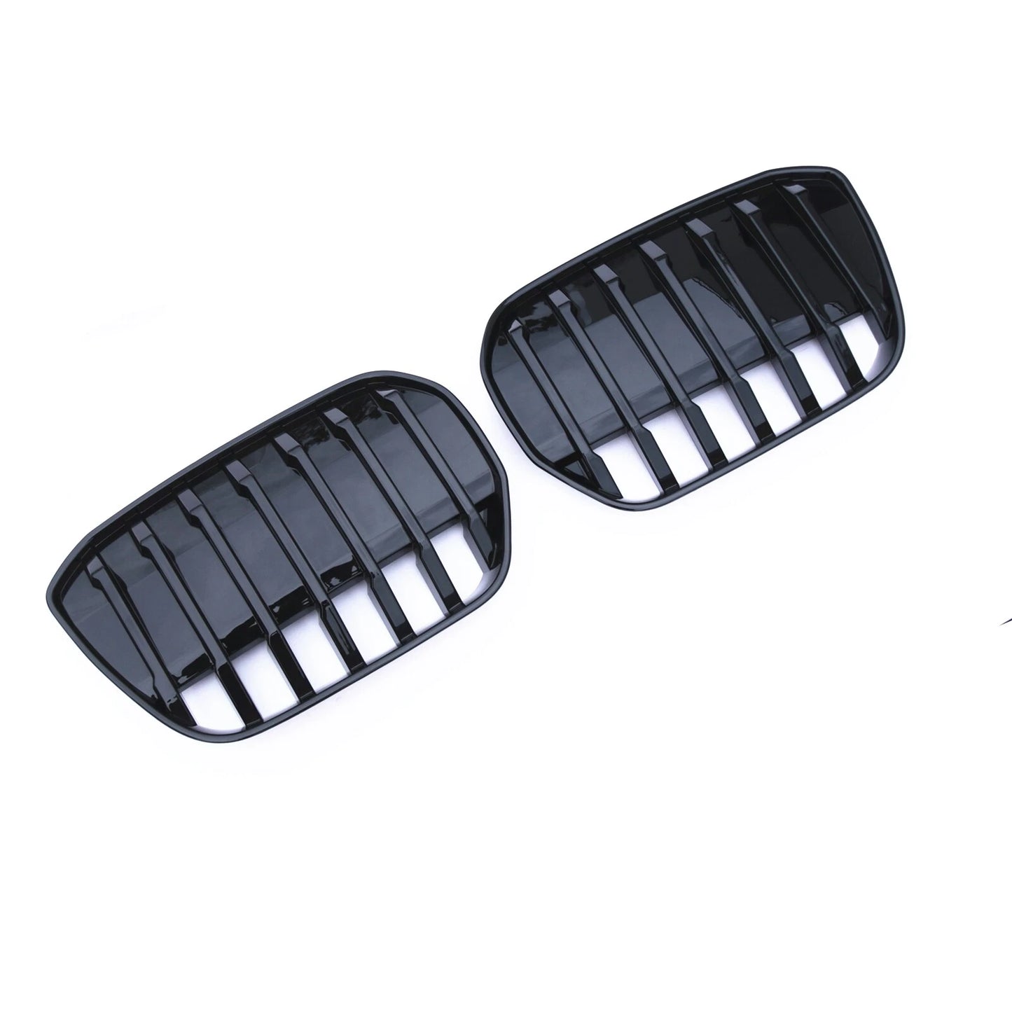 Front Bumper Kidney Grille Mesh Cover for BMW IX3 (2022)