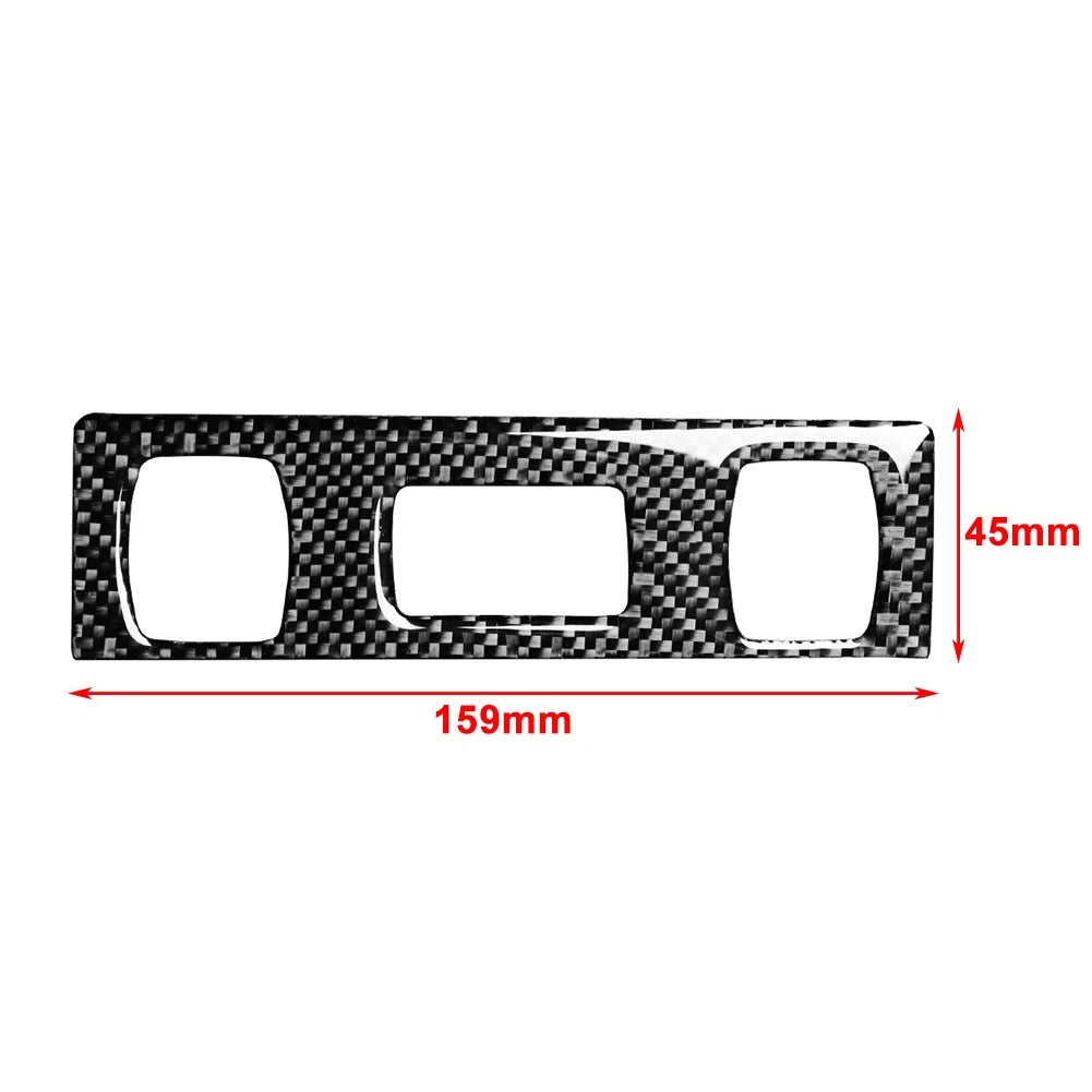 Carbon Fiber Red Hardtop Light Panel Cover for Audi TT (2001-2006)