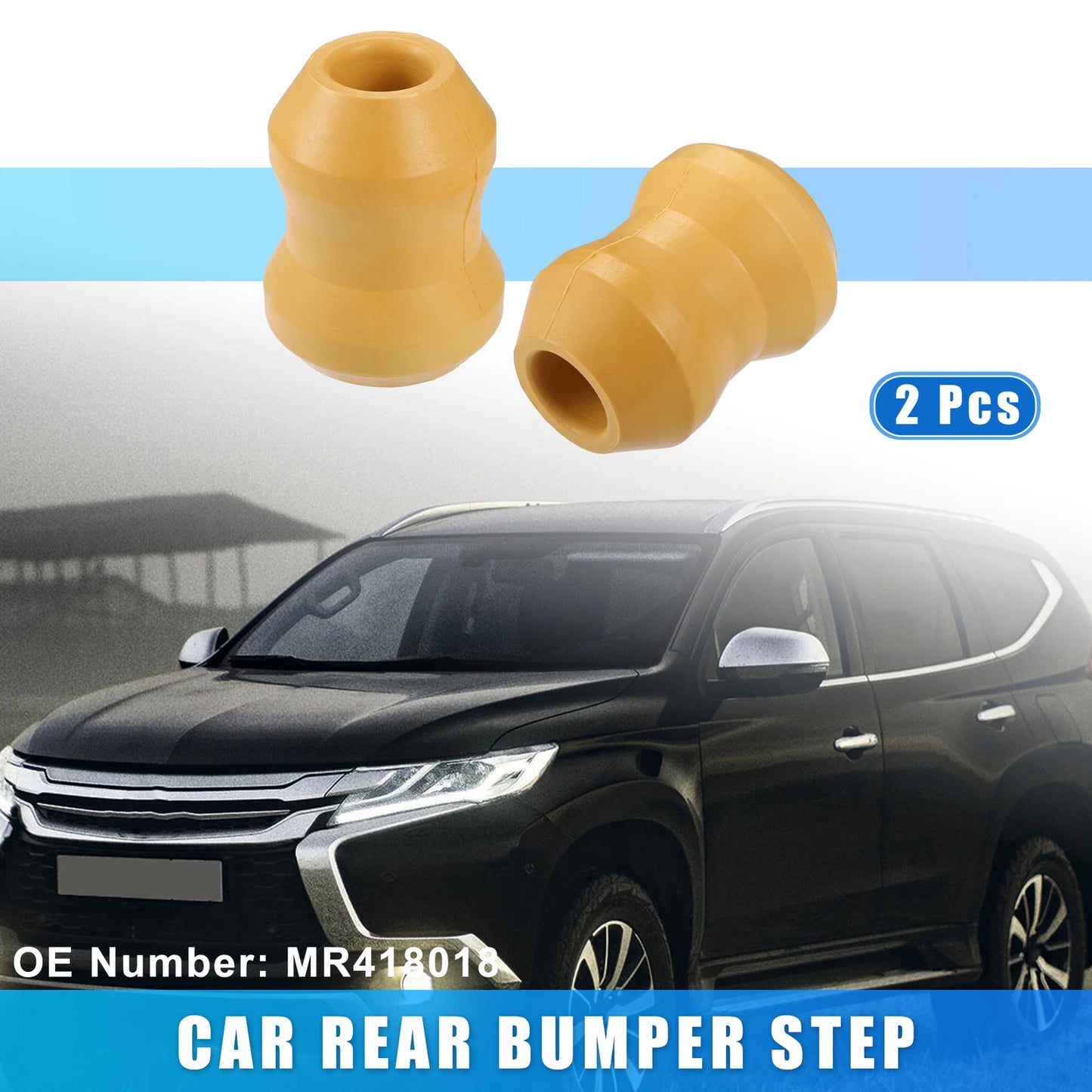 Rear Bumper Step Bumpers for Mitsubishi Montero Sport (2001-2004)