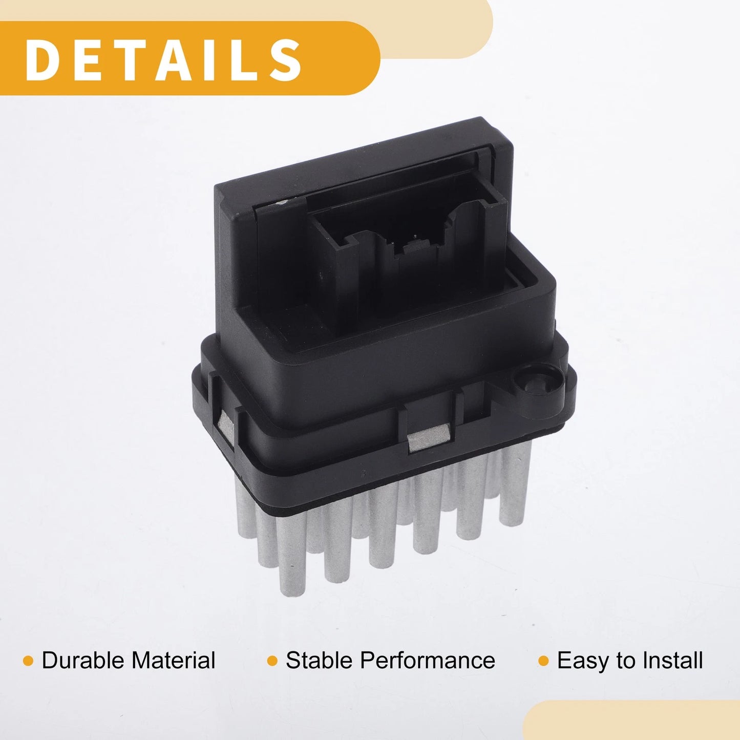 HVAC Blower Motor Resistor for Ford (7G9T19E624AA) - Fits Various Models