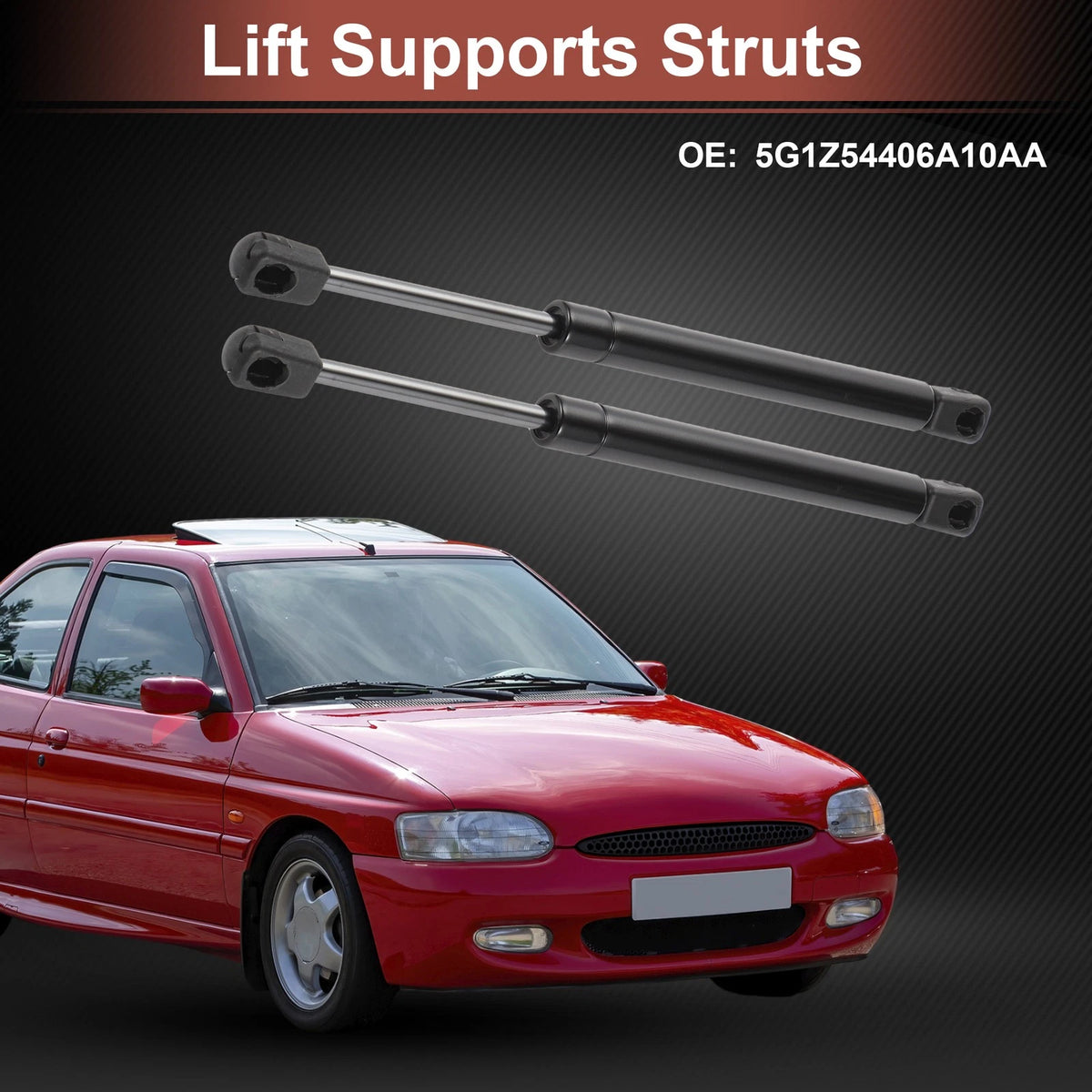 Rear Hatch Lift Supports for Ford Five Hundred Limited (2005-2007)