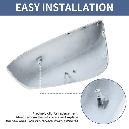 Driver Side Mirror Cover Cap for Toyota RAV4 LE (2019-2023)