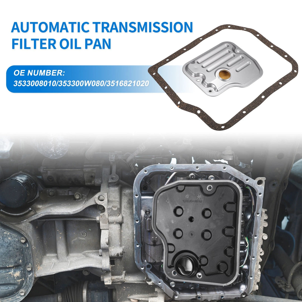 Transmission Filter Oil Pan Gasket for Toyota Camry (2002-2006)