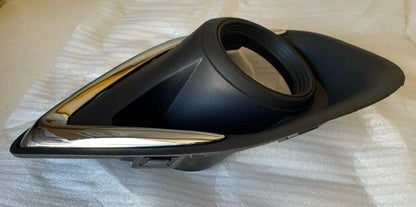 Front Chrome Fog Light Bezel Cover Trim for Mitsubishi