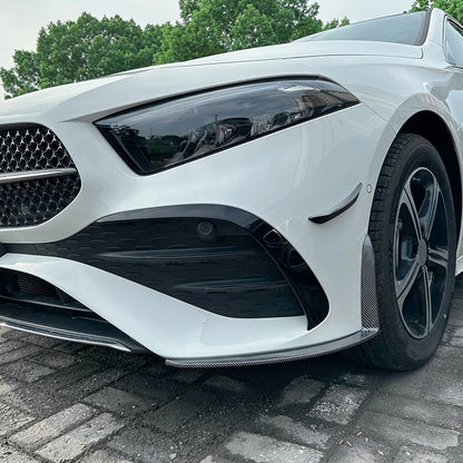 Front Side Spoiler Cover Trim for Benz W177 A180 A200 (2023-2024)