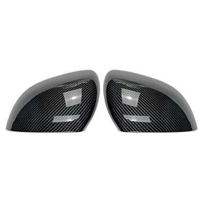 2 x Carbon Fiber Rear View Mirror Covers for Mercedes Benz C-Class (2022-2023)