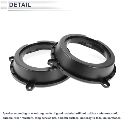 8" to 6.5" Speaker Spacer Rings for Mazda  -  Adaptor Set