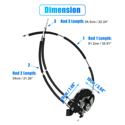 Rear Right Power Door Lock Actuator for Infiniti G25 G35 G37