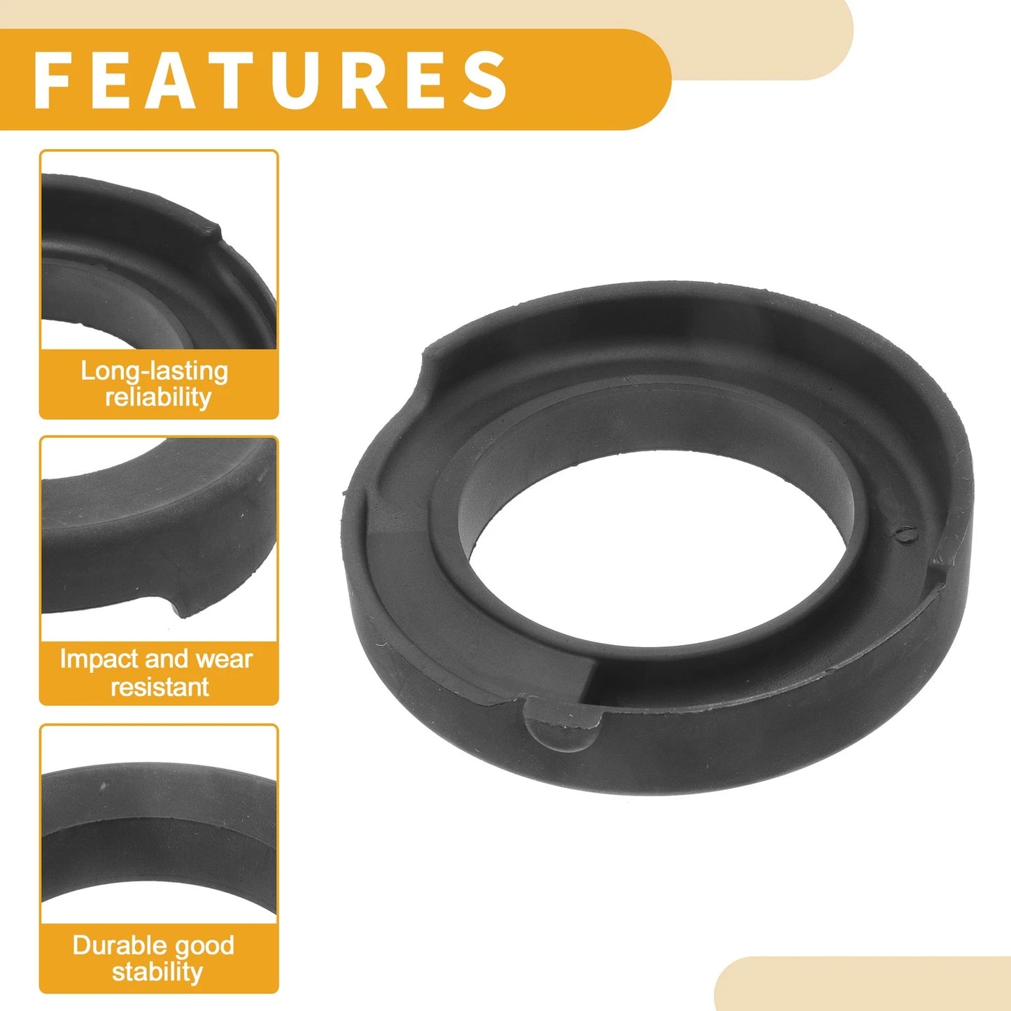 Coil Spring Insulator for BMW X5 (2007-2018) Rubber 1 Pc