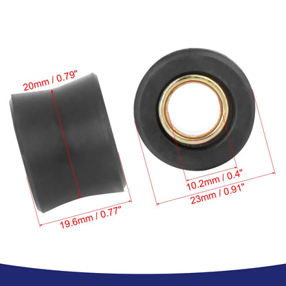 6 x 10mm Rear Shock Absorber Cushion Rubber Ring Bushing for Universal