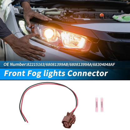 Front Fog Lights Connector for Jeep Wrangler (2010-2024)