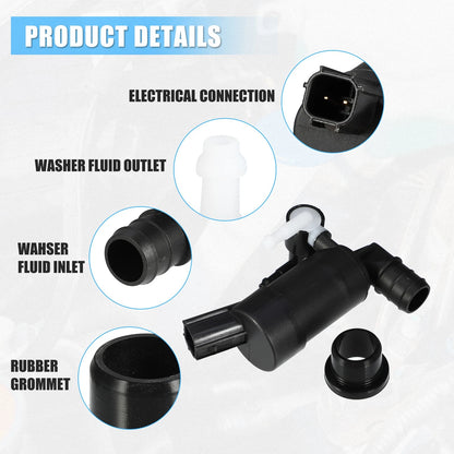 Windshield Washer Pump for Ford Focus (2012-2018)