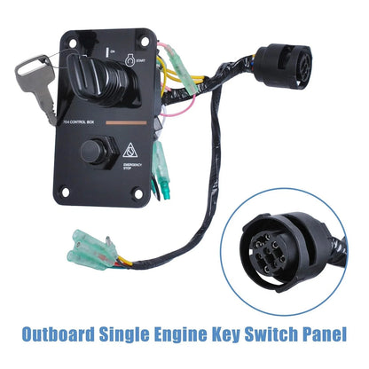 New Outboard Key Switch Assembly for Yamaha 704 Series, 1996-2023