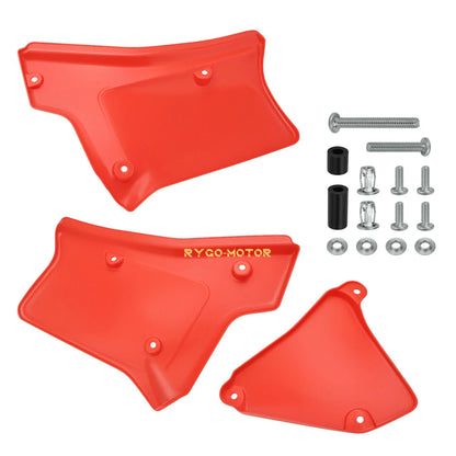 Set / Side Panels Covers / Fender Plastic Body for Honda XR200R XR250R (1984–2002)