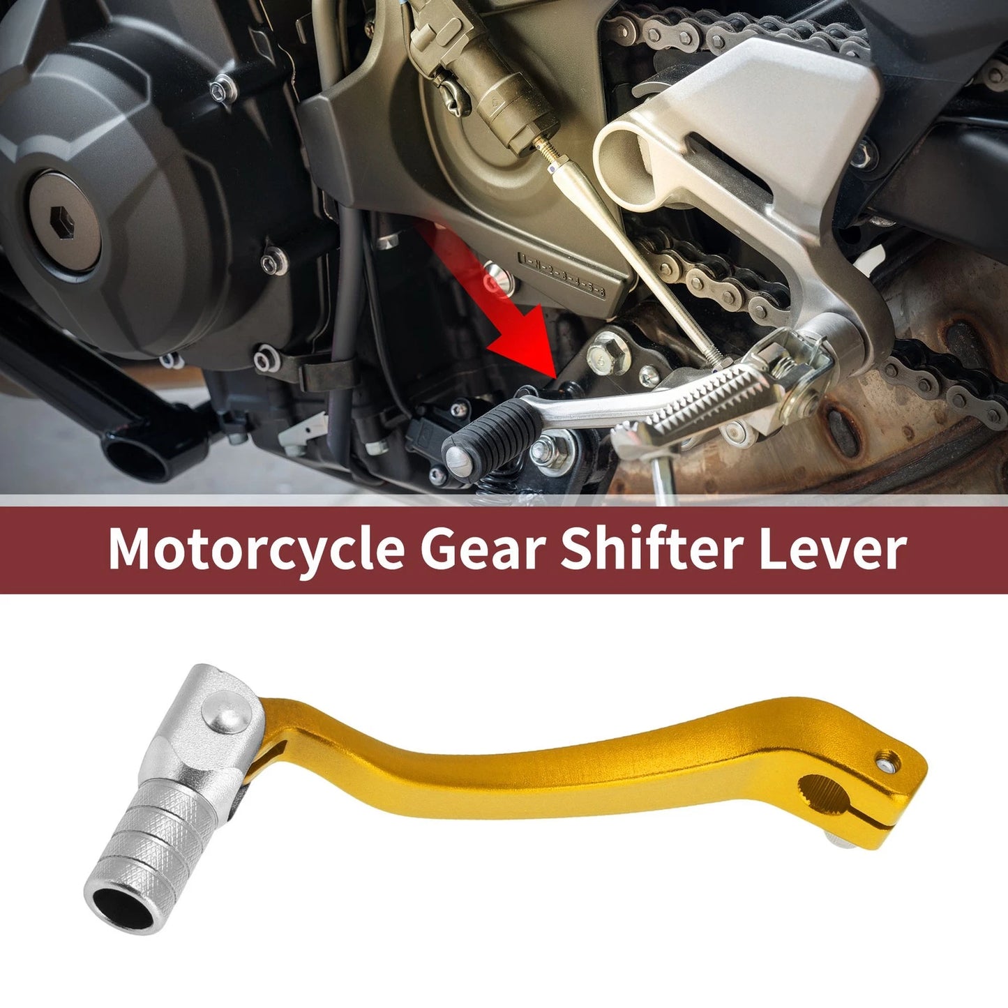 Folding Gear Shifter Lever for Kayo T6