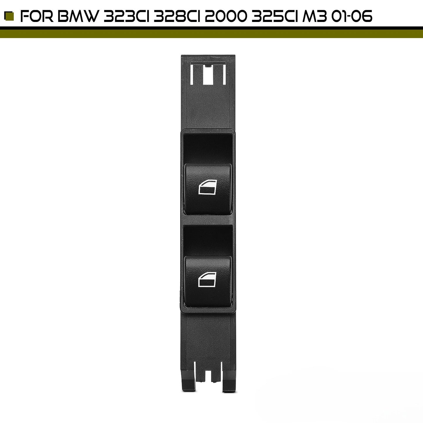 Power Window Switch Front Left for BMW 323Ci 328Ci (2000–2006)