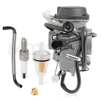 Carburetor with Fuel Filter & Spark Plug for Suzuki DR-Z400S (2001-2018)
