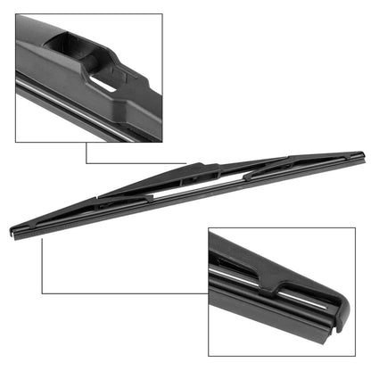 355mm 14" Rear Windshield Wiper Blade Arm Set for Toyota Corolla (2001-2006)