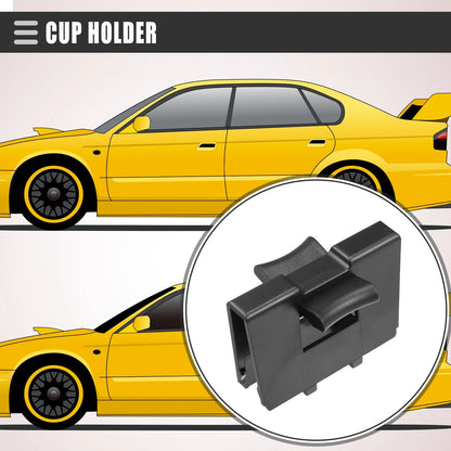 Cup Holder Divider for Subaru Forester (2014-2015) Plastic Black