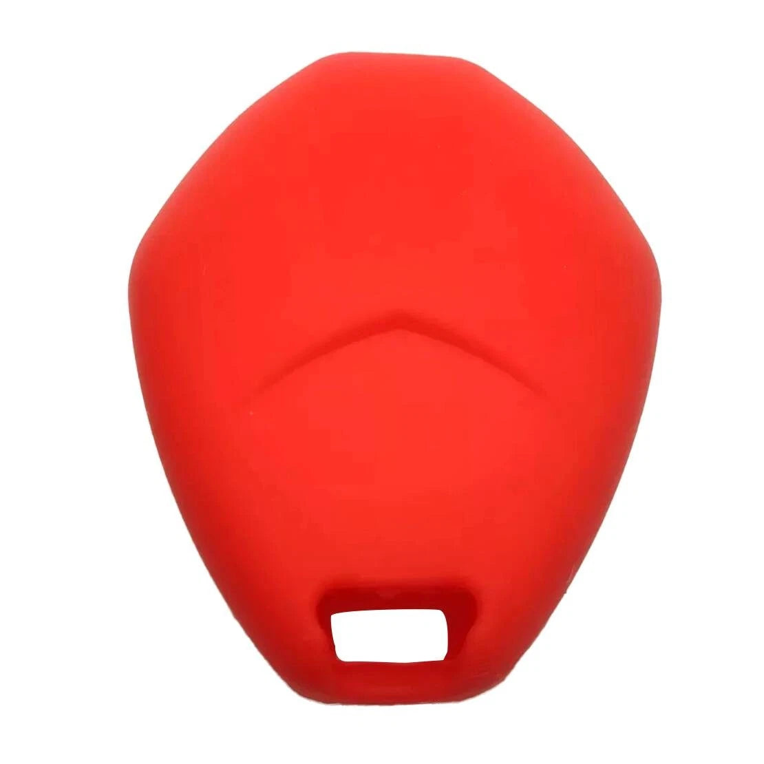 Red Silicone Smart Key Case Cover for Mitsubishi Outlander Mirage Lancer (2013-2023)