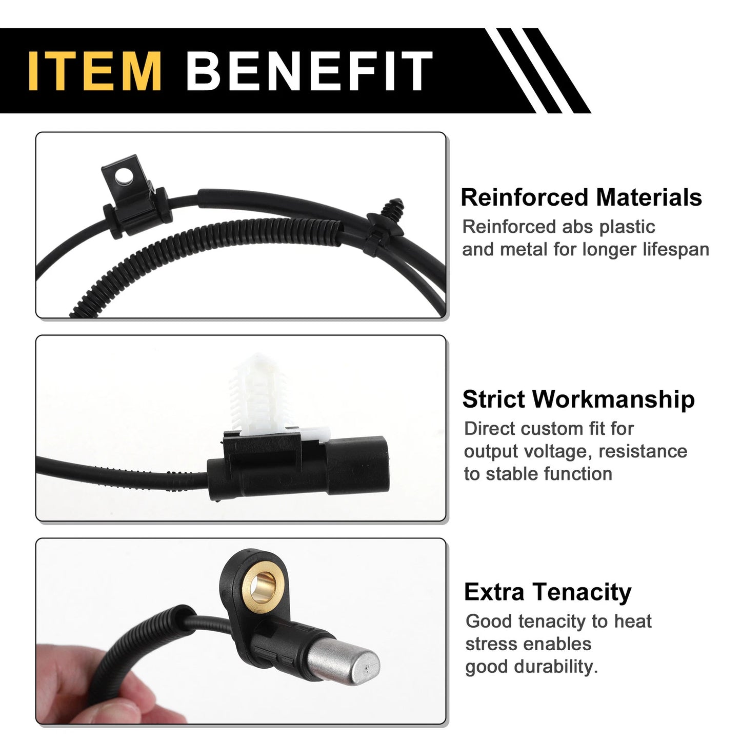 ABS Wheel Speed Sensor for Ford F-250 F-350 Super Duty (2013-2016)