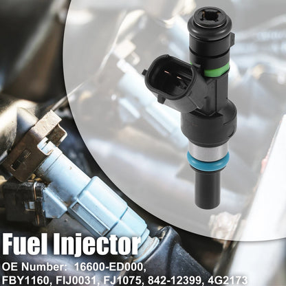 Fuel Injector 1 Pcs for Nissan Versa Micra Tiida Qashqai 1.6L (2007-2013)