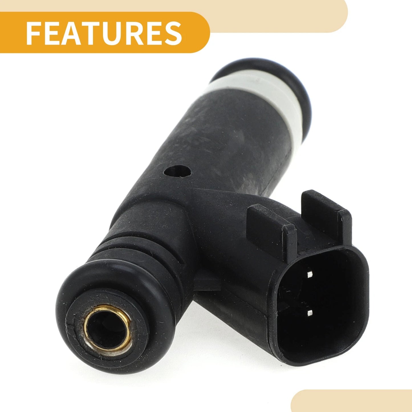 Fuel Injector for Ford F150 4.6L (2004-2008) - 1 x Black Injector