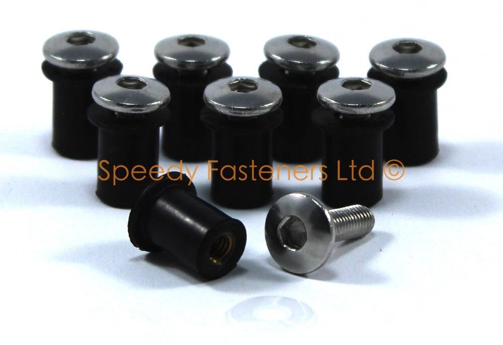 Stainless Fairing & Screen Bolts Clip for Triumph Daytona 675 (2006–2012)