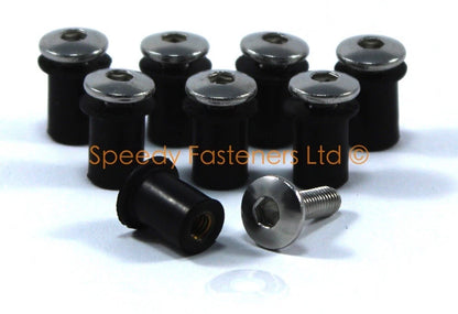 Stainless Fairing & Screen Bolts Clip for Triumph Daytona 675 (2006–2012)