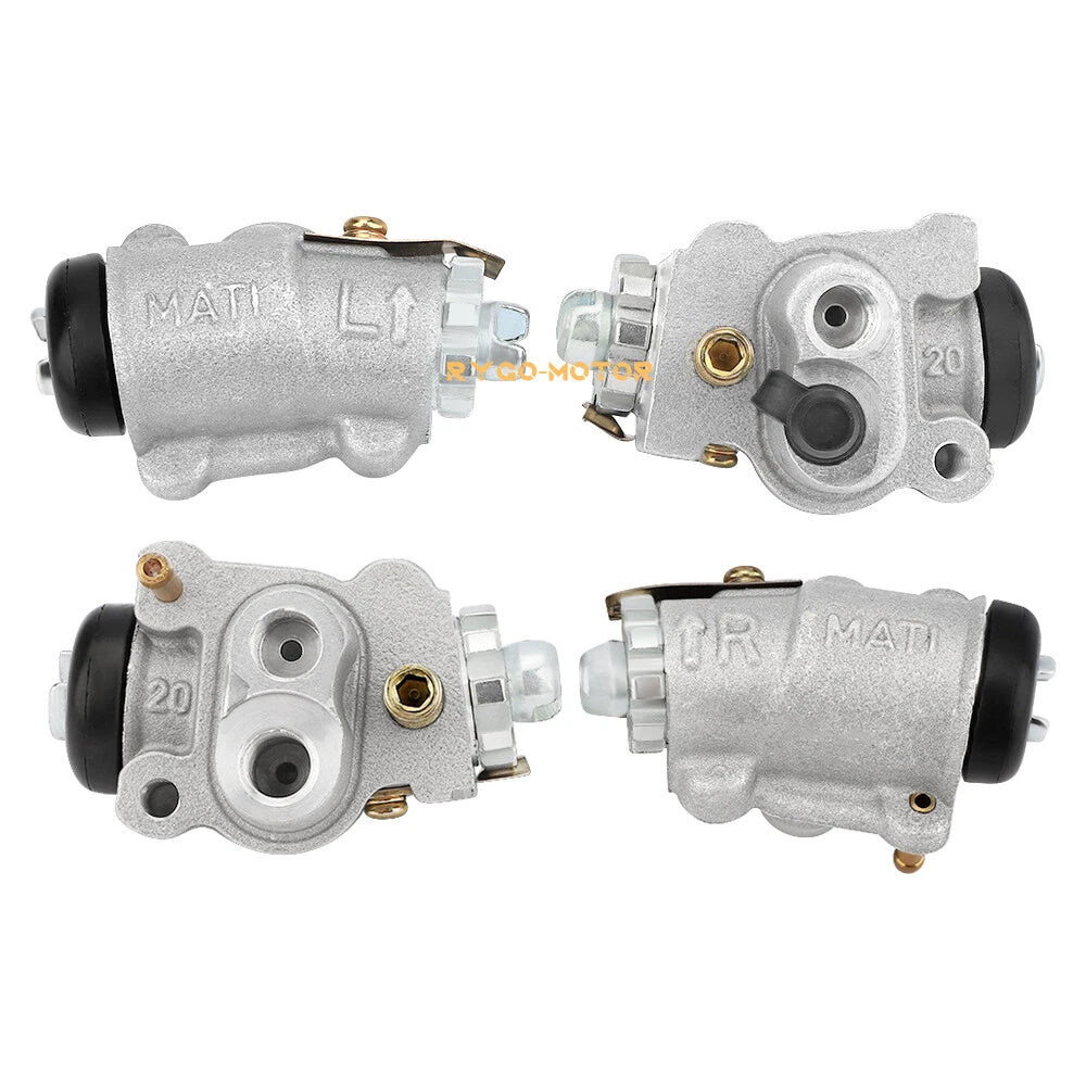 4Pcs Front Brake Wheel Cylinders for Honda TRX300FW Fourtrax 300 (1988–2000)