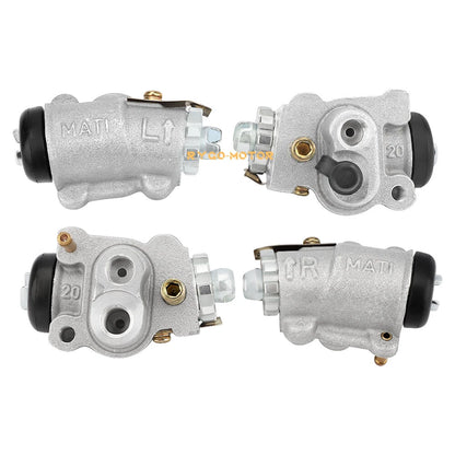 4Pcs Front Brake Wheel Cylinders for Honda TRX300FW Fourtrax 300 (1988–2000)