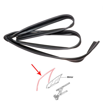 Front Door Glass Run Channel for Toyota Corolla Sedan 1991-2001